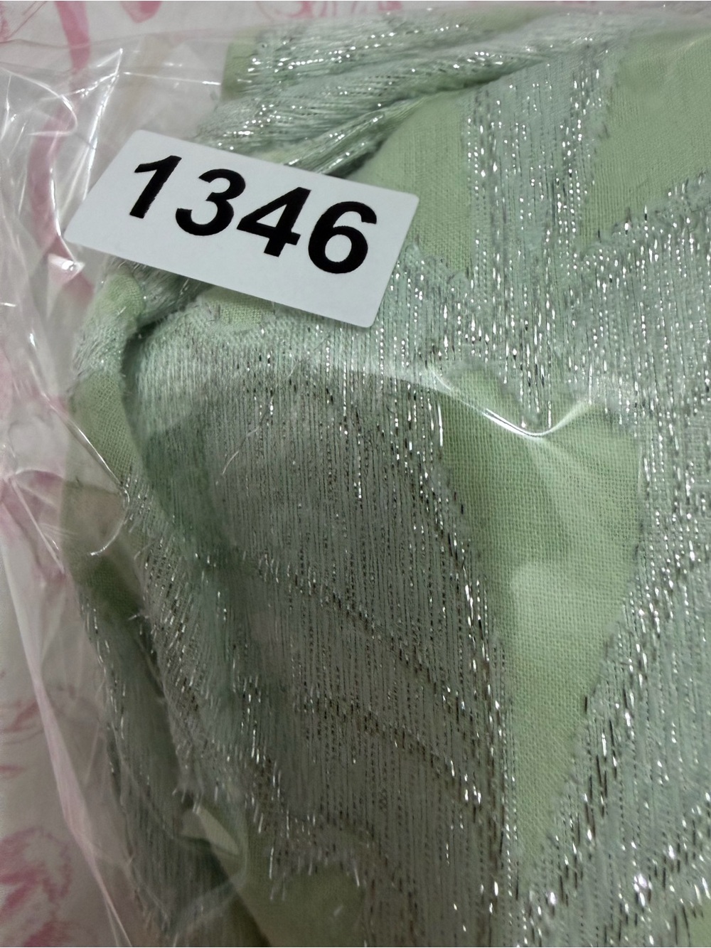 Roller Rabbit Clermont Nori Dress Mint Green Tiered Long-Sleeve Dress - Picture 8 of 8
